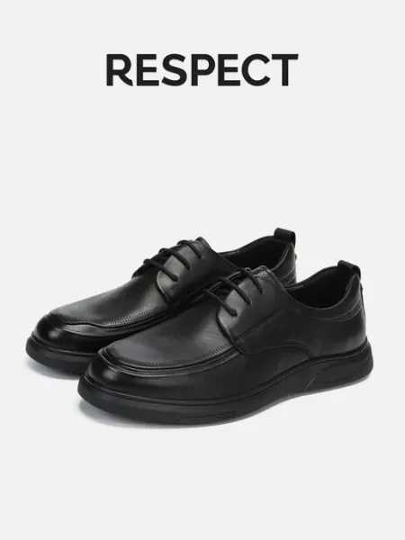 RESPECT Полуботинки мужские из натуральной кожи