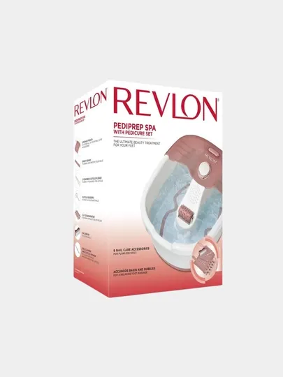 Ванночка для ног Revlon педикюр, RVFB7021P массажеры для ног