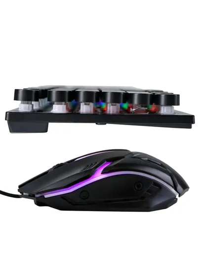 Игровая проводная клавиатура T-Wolf с RGB подсветкой