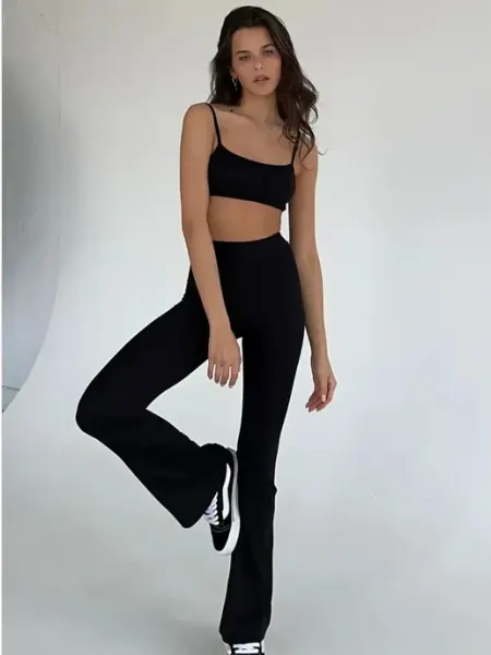 RIIF. лосины клеш спортивные леггинсы