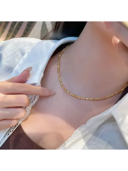RINAMI Бижутерия на шею Колье Ожерелье Цепочка короткая