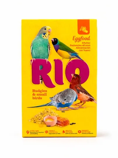 Rio яичный корм для волнистых и мелких птиц