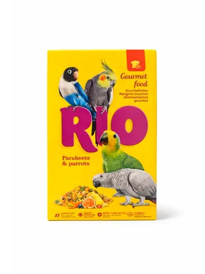 Rio яичный корм для крупных и средних попугаев