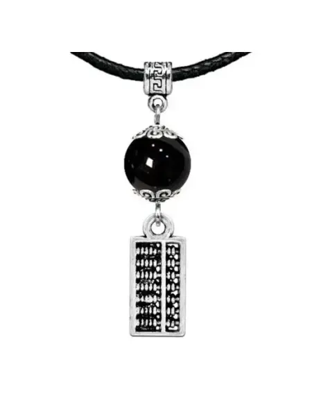Runes&Gems Амулет Счеты (богатство), черный агат