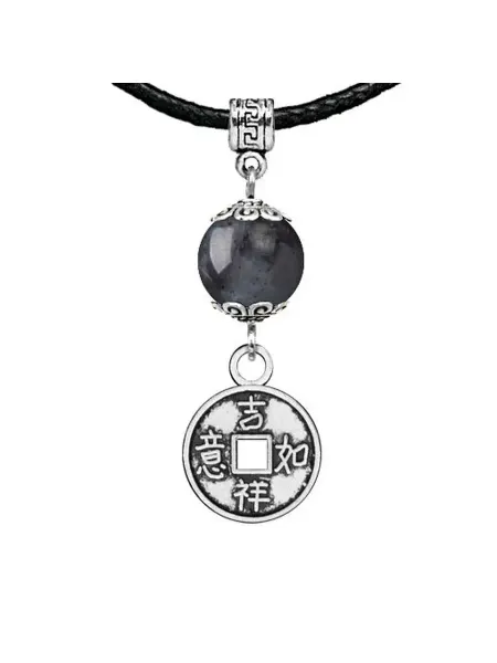 Runes&Gems Амулет Монетка (богатство), лабрадор