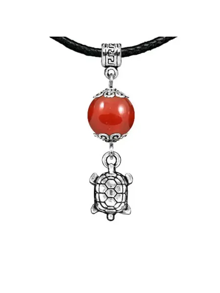 Runes&Gems Амулет Черепаха (здоровье и долголетие), сердолик