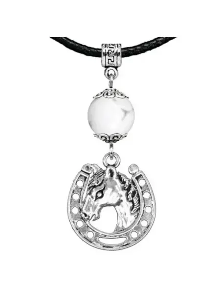 Runes&Gems Амулет Подкова (счастье), кахолонг