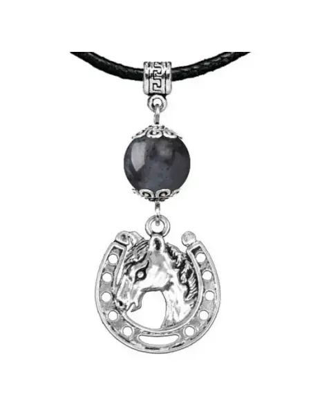 Runes&Gems Амулет Подкова (счастье), лабрадор