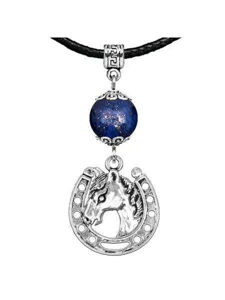 Runes&Gems Амулет Подкова (счастье), лазурит