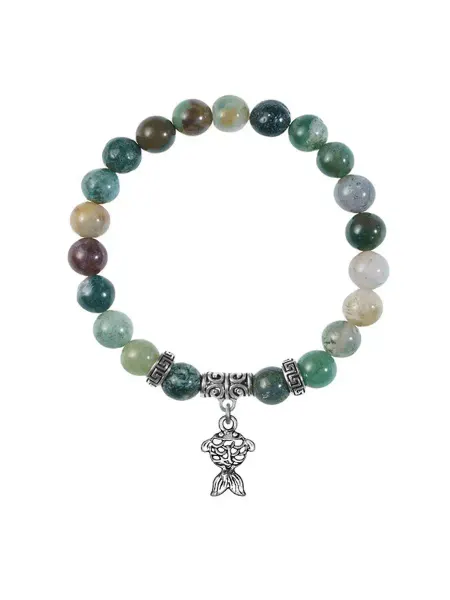 Runes&Gems Браслет на руку мужской с камнем яшма в подарок