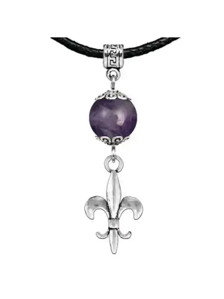 Runes&Gems Амулет Лилия (достоинство, власть, успех), аметист