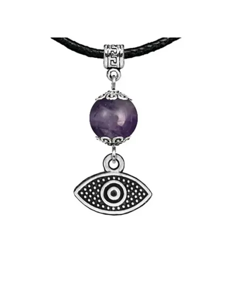 Runes&Gems Амулет Глаз (от сглаза и порчи), аметист