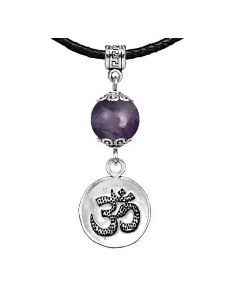 Runes&Gems Амулет Ом (защита и духовное развитие), аметист