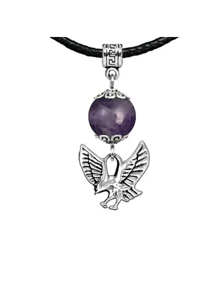 Runes&Gems Амулет Орел (защита, сила, победа), аметист