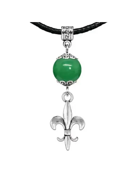 Runes&Gems Амулет Лилия (достоинство, власть, успех), нефрит