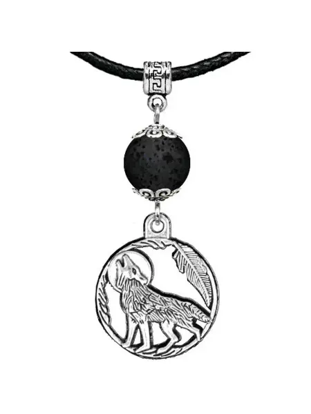Runes&Gems Амулет Волк (защита, сила, победа), лава