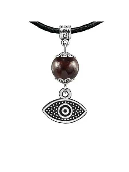 Runes&Gems Амулет Глаз (от сглаза и порчи), гранат