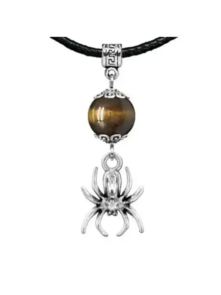 Runes&Gems Амулет Паук (защита, трудолюбие, достаток), тигровый глаз