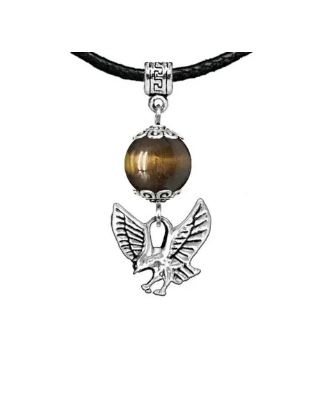 Runes&Gems Амулет Орел (защита, сила, победа), тигровый глаз