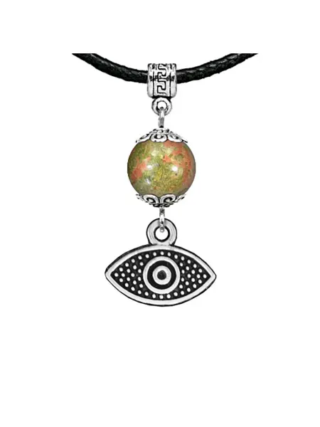 Runes&Gems Амулет Глаз (от сглаза и порчи), унакит