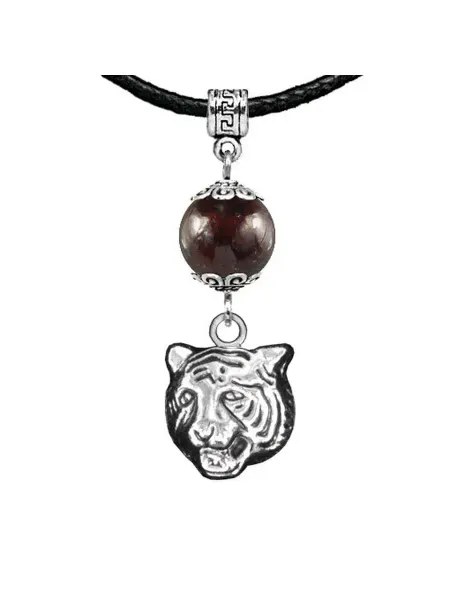 Runes&Gems Амулет Тигр (защита, сила, победа), гранат