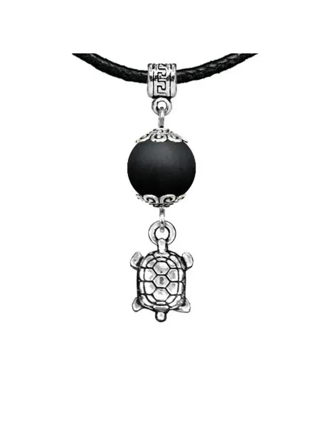 Runes&Gems Амулет Черепаха (здоровье и долголетие), шунгит (синт.)