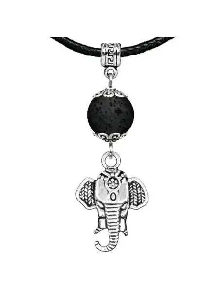 Runes&Gems Амулет Слон (мудрость, сила, долголетие), лава