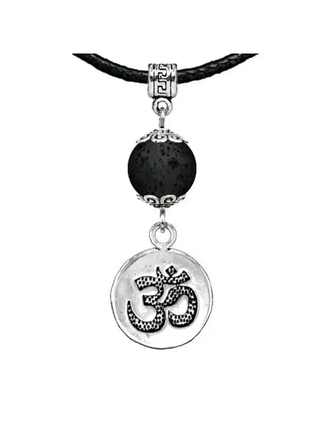 Runes&Gems Амулет Ом (защита и духовное развитие), лава