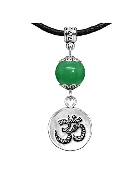 Runes&Gems Амулет Ом (защита и духовное развитие), нефрит