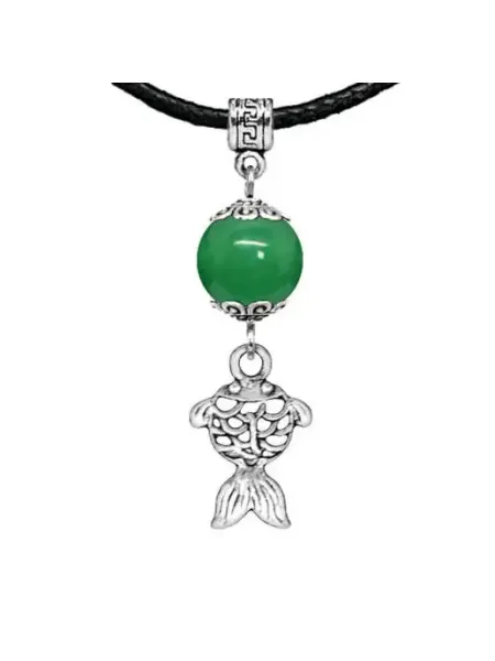 Runes&Gems Амулет Золотая рыбка (исполнение желаний), нефрит