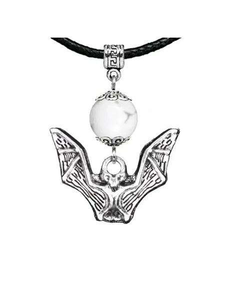 Runes&Gems Амулет Летучая мышь (защита, счастье, успех), кахолонг