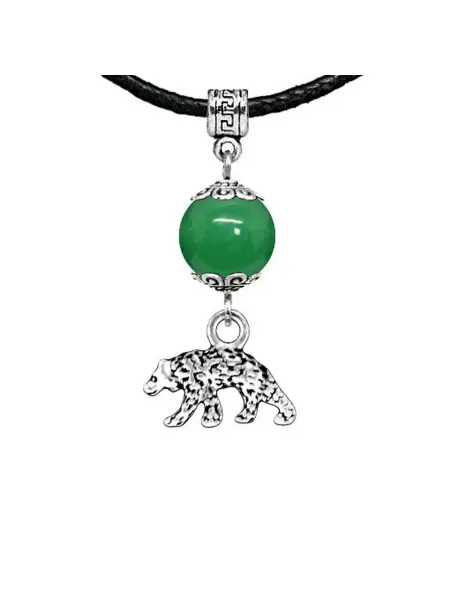 Runes&Gems Амулет Медведь (защита, сила, победа), нефрит