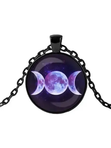 Runes&Gems Кулон-амулет с цепочкой и подвеской Знак Богини