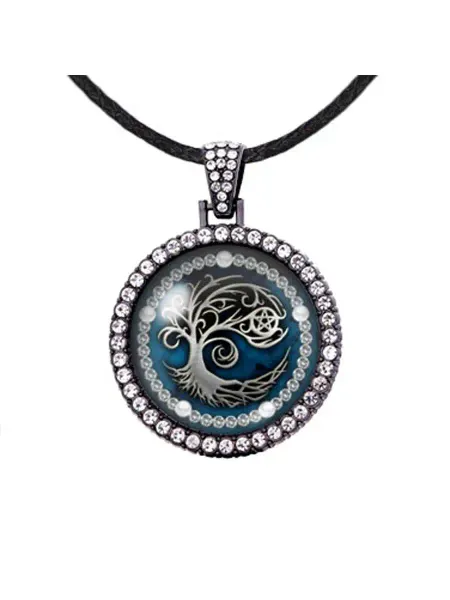 Runes&Gems Кулон-амулет на шею с подвеской Дерево жизни и пентаграмма