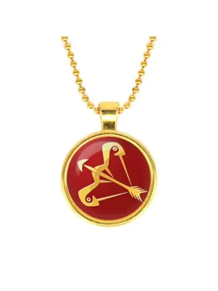 Runes&Gems Кулон-амулет с цепочкой и подвеской Знаки Зодиака - Стрелец