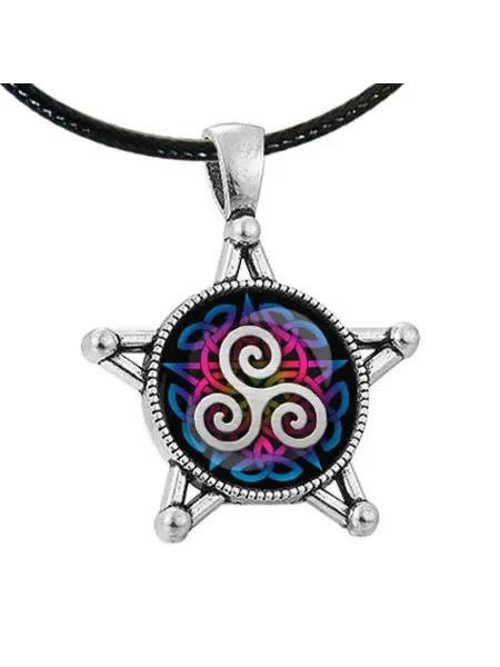 Runes&Gems Кулон-амулет на шею с подвеской Пентакль Мужества и защиты