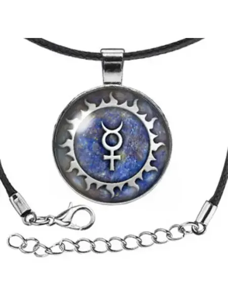 Runes&Gems Кулон-амулет на шею женский со шнурком Меркурий