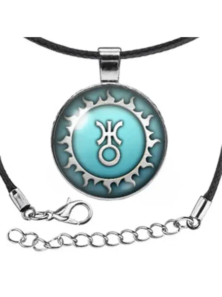 Runes&Gems Кулон-амулет на шею женский со шнурком Уран