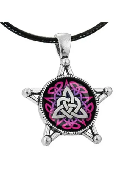 Runes&Gems Кулон-амулет на шею с подвеской Пентакль Любви