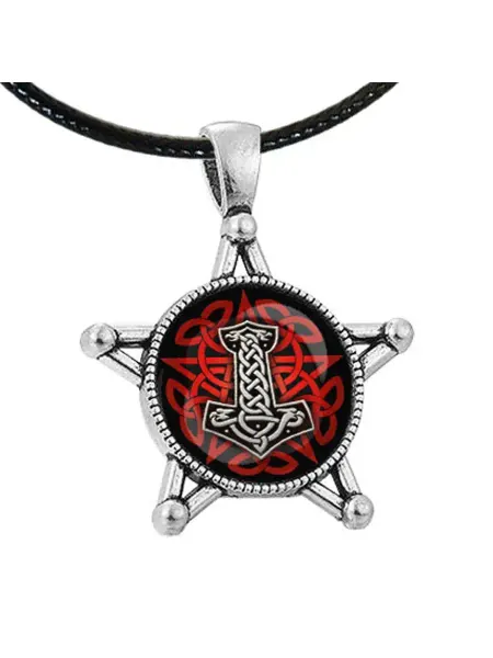 Runes&Gems Кулон-амулет на шею с подвеской Пентакль Независимости