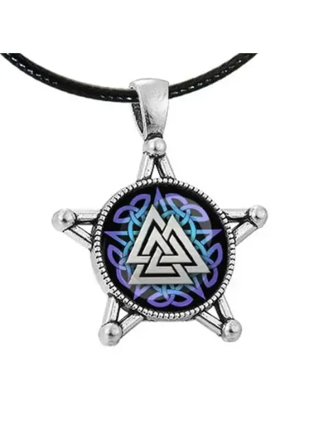 Runes&Gems Кулон-амулет с подвеской Пентакль Преодоления трудностей