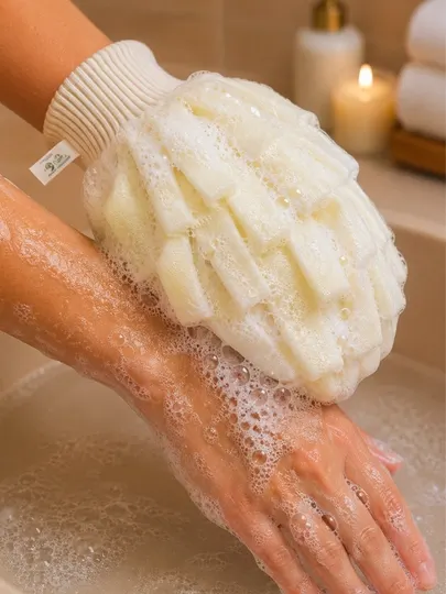 Массажная перчатка scrubber для душа, мочалка для очищения кожи