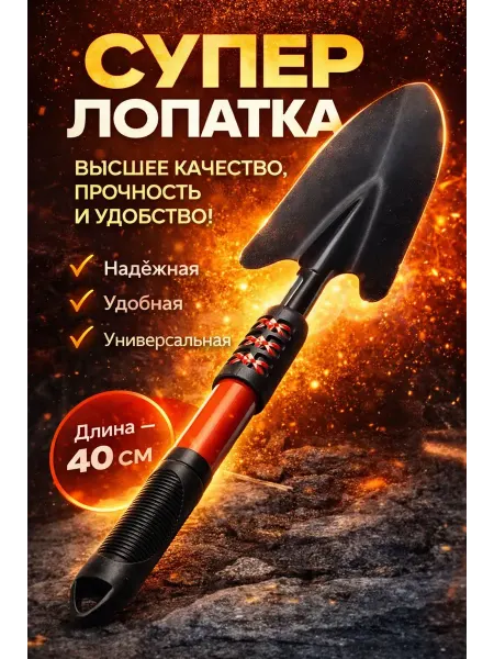 SEIDALIEVA Лопатка садовая ручная для посадки растений