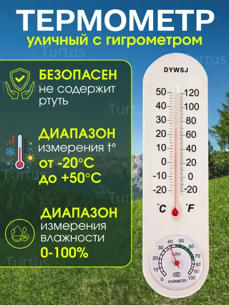 Street Thermometers Select Термометр гигрометр бытовой