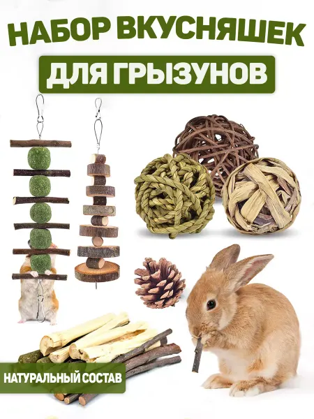 SFERA_I Игрушка-Лакомство для грызунов корм