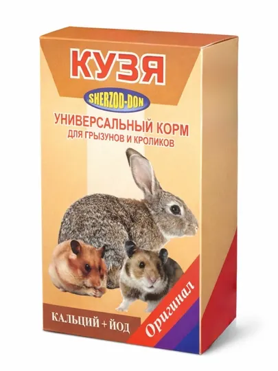 Универсальный корм «КУЗЯ SHERZOD-DON» для грызунов и кроликов