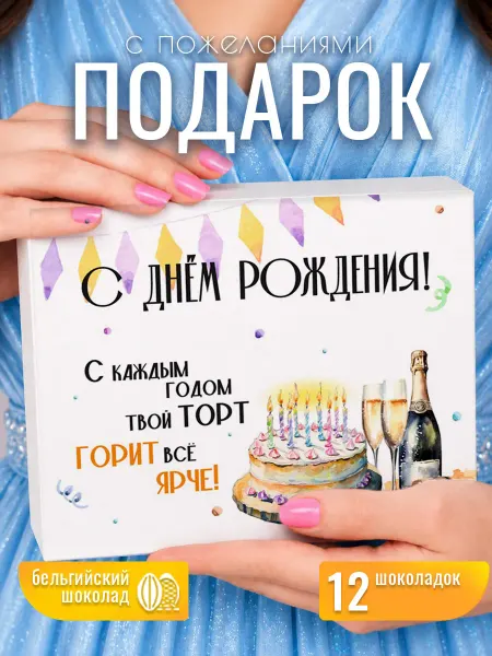 SHOKOLIFE Подарочный набор на день рождения