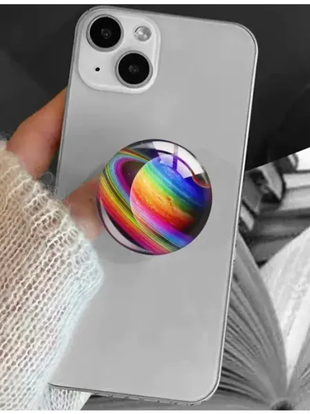 ShopKhib Попсокет для телефона планеты Сатурн