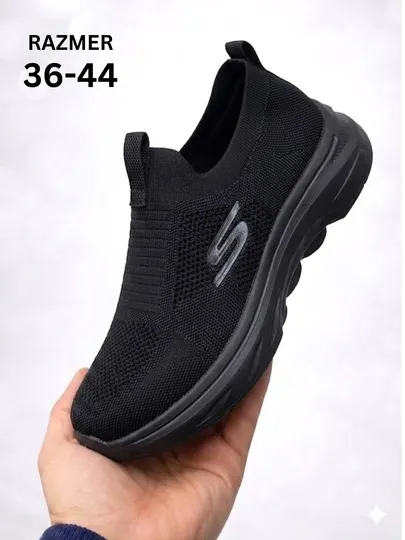Спортивные кроссовки SKECHERS SLIP-INS — легкие, удобные для повседневной носки