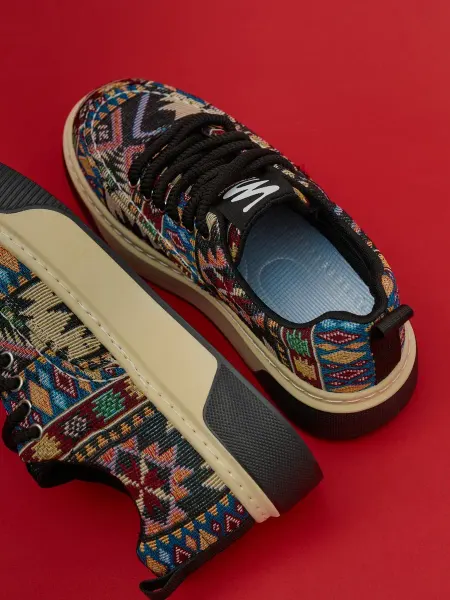 SkySneakers Кеды кроссовки классические на массивной шнуровке
